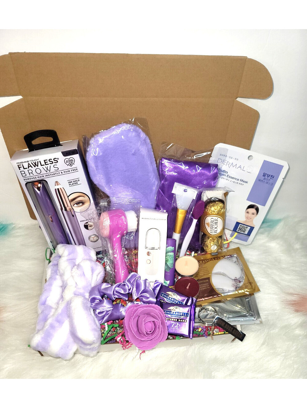 Women Teens Gift Box Spa Basket for Self-Care and Relaxing